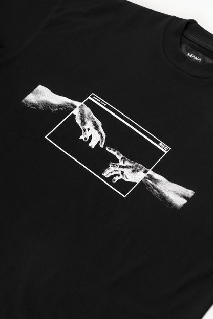 "DIGITAL TOUCH" TEE IN DARK