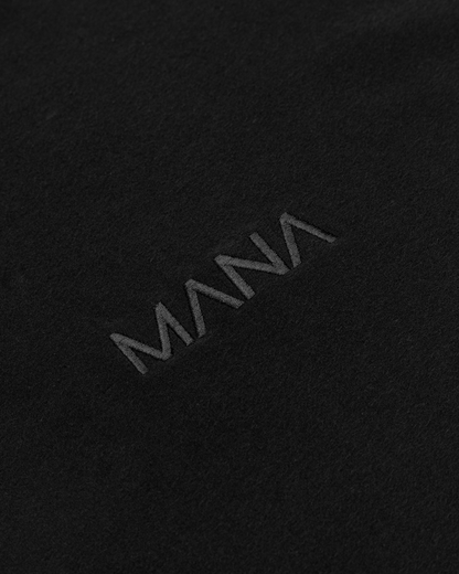 BLACK SIGNATURE TEE IN DARK